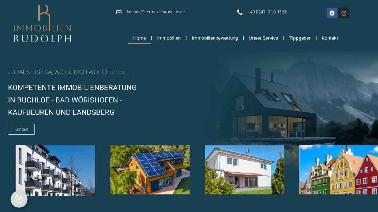Immobilien Rudolph Matthias Rudolph e.K – Ihr ausgezeichneter Immobilienmakler in Buchloe und Umgebung