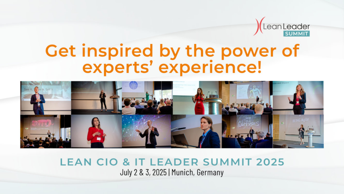 Lean Leader Summit 2025- Der Treffpunkt für digitale Vordenker, CIOs und IT-Strategen