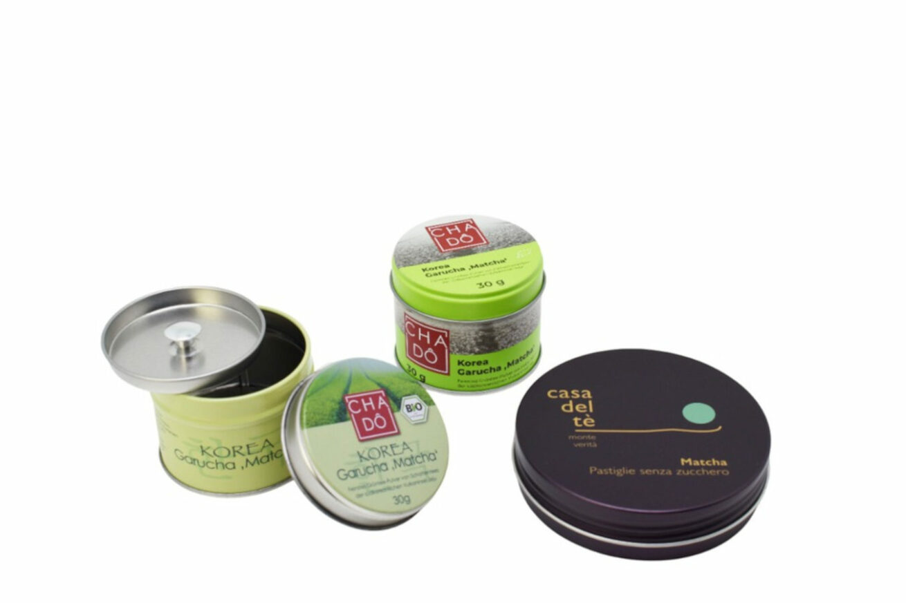 Matcha stilvoll verpackt – Premium-Teedosen für höchste Ansprüche