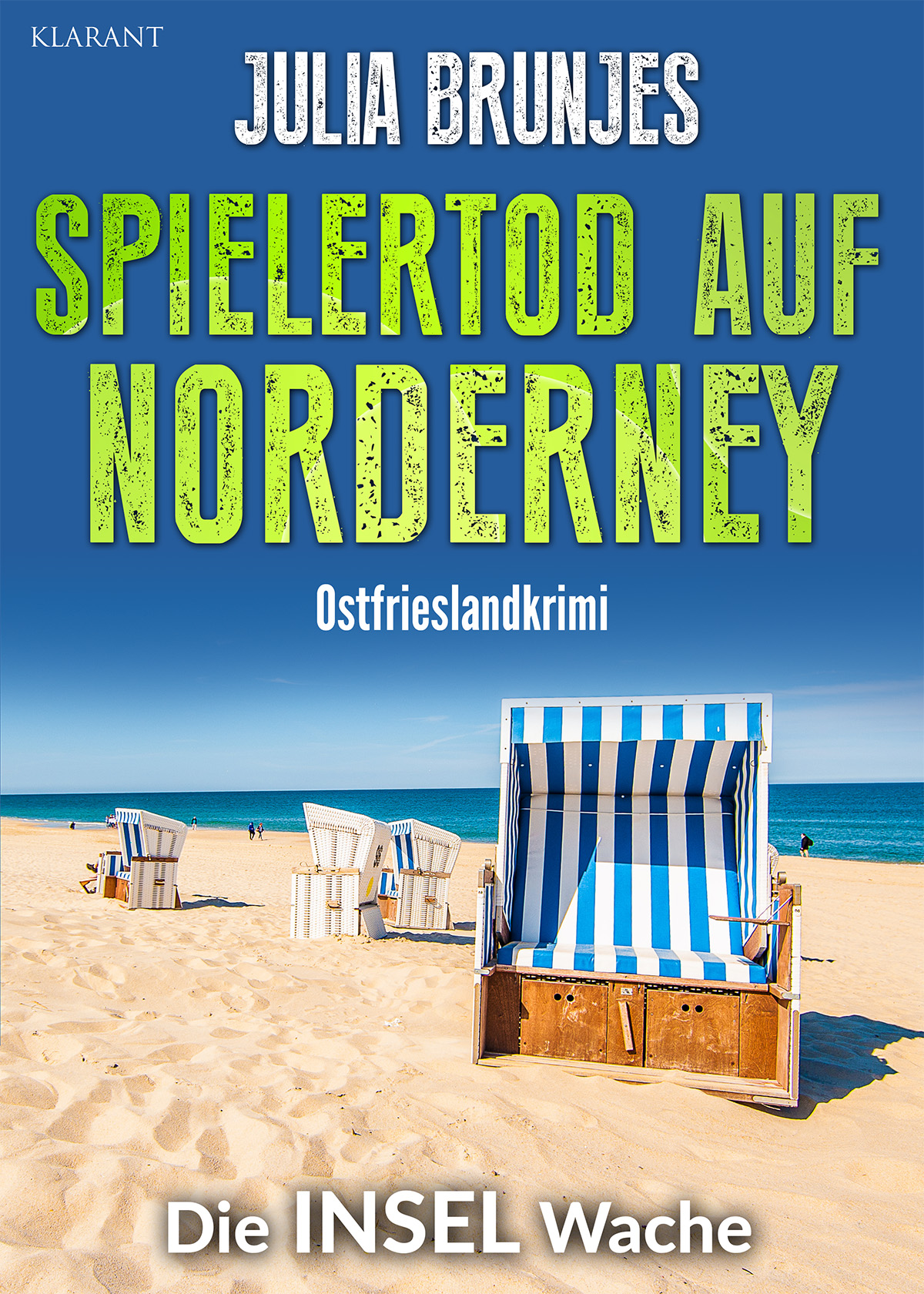 Neuerscheinung: Ostfrieslandkrimi “Spielertod auf Norderney” von Julia Brunjes im Klarant Verlag