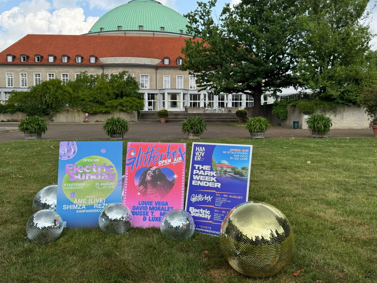Neues Festival-Highlight in Hannover: The Park Weekender mit Glitterbox und Electric Sunday