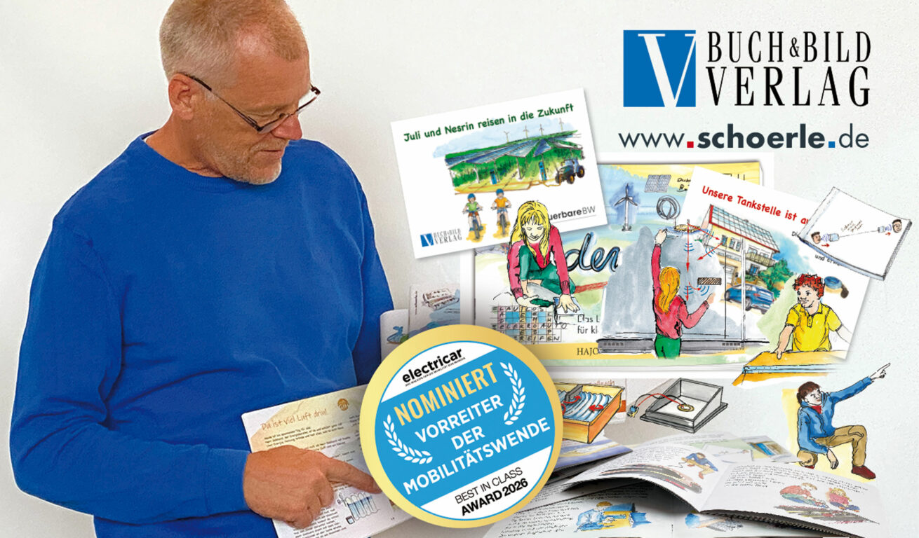 Nominierung des Buch & Bild Verlags für die Impulsbücher zur Mobilitätswende – „Vorreiter der Mobilitätswende“
