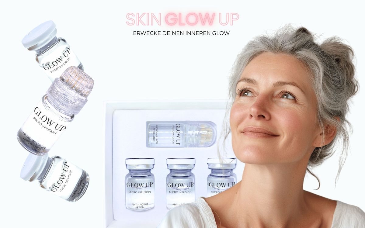 SkinGlowUp zeigt, wie Micro Infusion zuhause sichtbare Hautveränderungen erzielt: Mit Vorher-Nachher Bildern