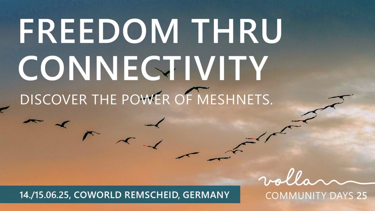 Volla Community Days 2025: Neuigkeiten zur sicheren Cloud und Premiere des Meshnet