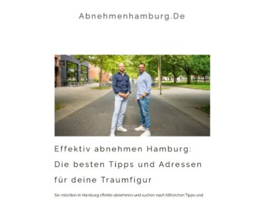 Abnehmen in Hamburg: Lokale Angebote für ein neues Lebensgefühl