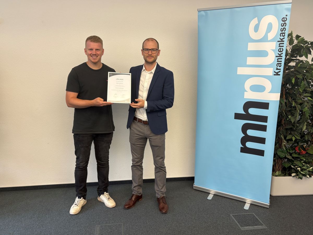 Auszeichnung: mhplus ist “Gesunder Arbeitgeber”