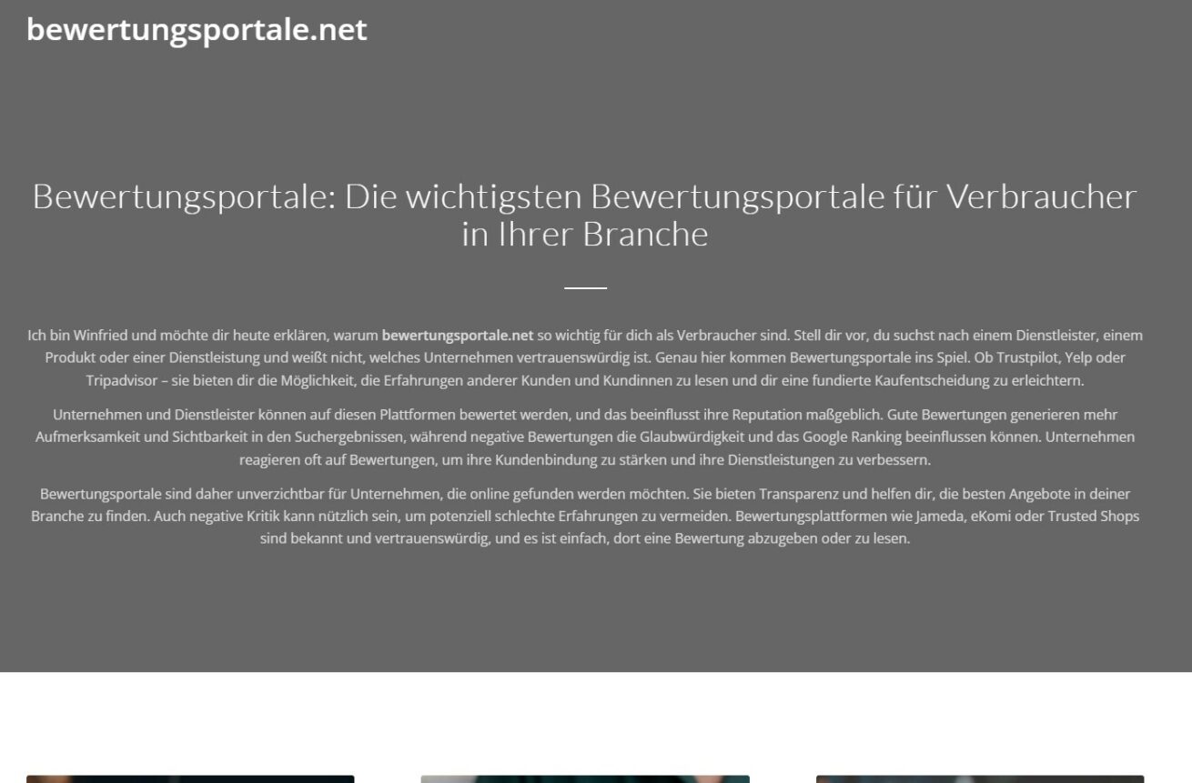 Bewertungsportale unter der Lupe: Chancen und Fallstricke