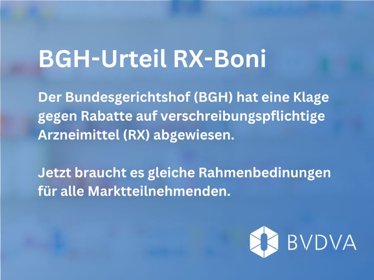 BGH-Urteil zur Arzneimittelpreisbindung: Wettbewerbsgefälle politisch angehen