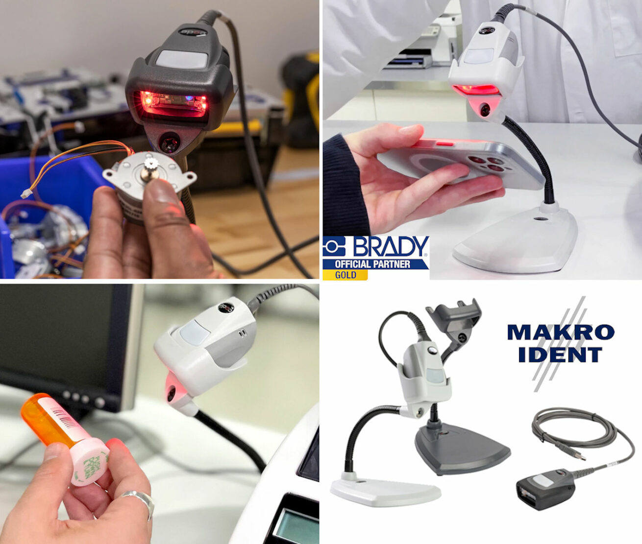 Code Reader CR1100 – Kompakter Barcode-Scanner für Labor & Industrie