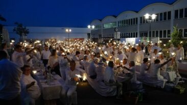 Dîner en blanc 2025 begeistert mit Besucherrekord und Sommerstimmung