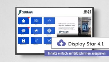 Display Star 4.1: Cloudsteuerung für digitale Displays