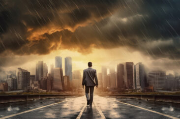 Durch die Gewitterfront zu klarer Business-Power