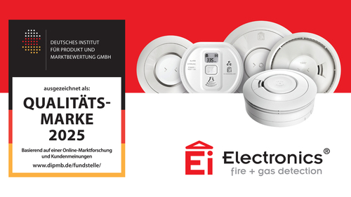 Ei Electronics als “Qualitätsmarke 2025” ausgezeichnet