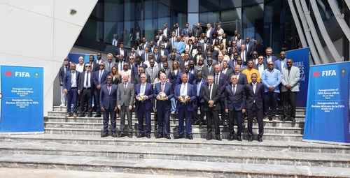 Einweihung des FIFA-Büros für Afrika in Marokko