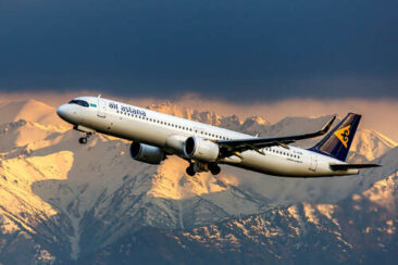 Flugplanänderung zum Winter: Günstigere Abflugzeiten für die Air-Astana-Verbindung Frankfurt-Almaty