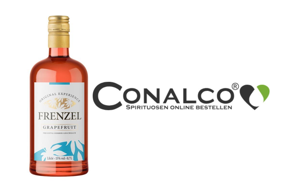 FRENZEL Grapefruit jetzt bei Conalco erhältlich – der Sommerlikör für Genießer