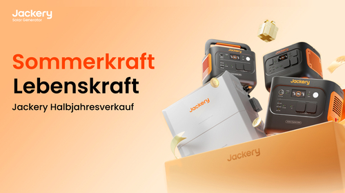 Große Sommerrabattaktion bei Jackery