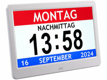 infactory Digital-Uhr mit 7″- bzw. 10″-Display
