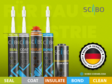 Innovative Dicht- und Klebstofflösungen für den professionellen Bereich: Scibo BV setzt neue Maßstäbe