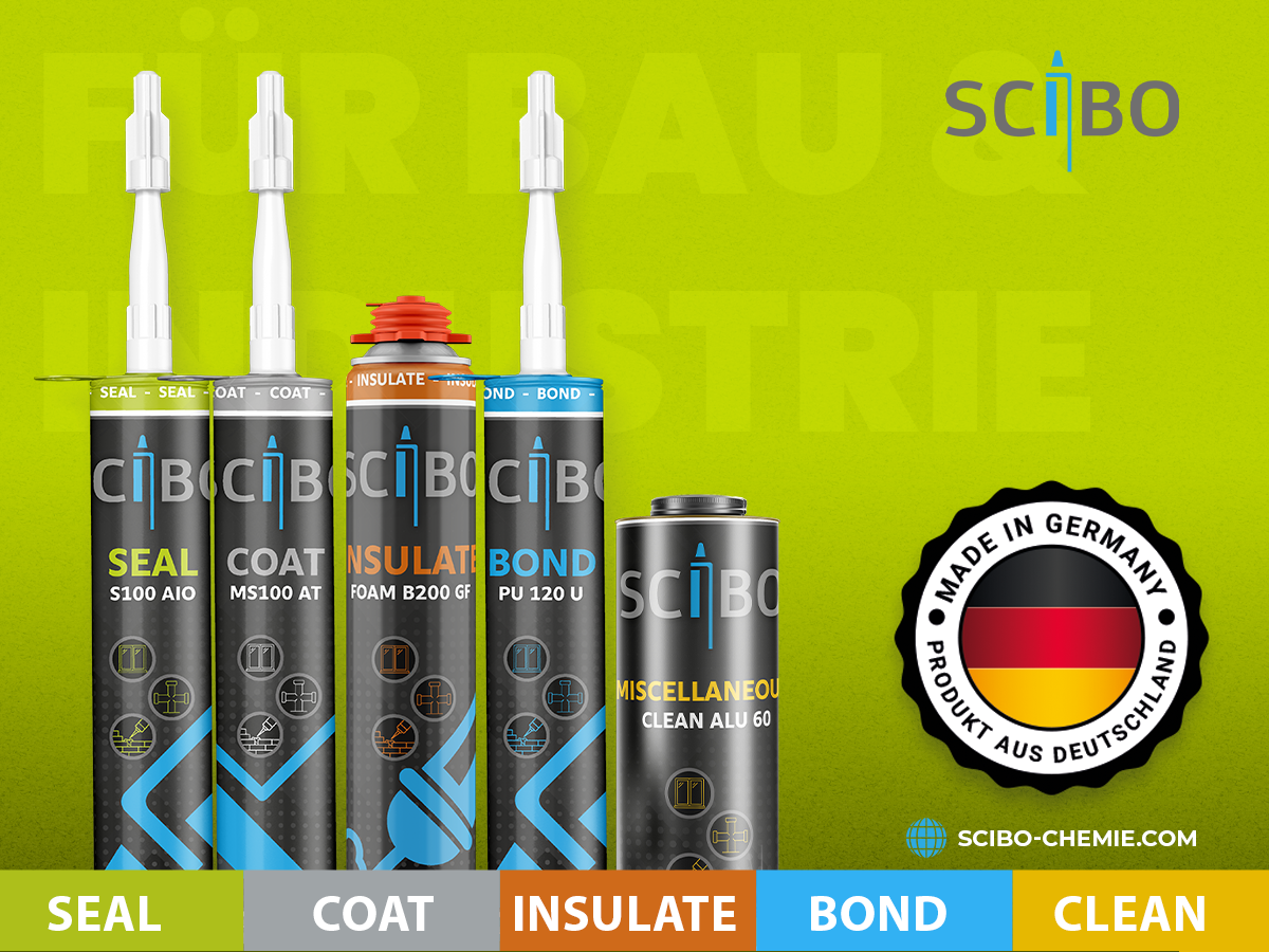 Innovative Dicht- und Klebstofflösungen für den professionellen Bereich: Scibo BV setzt neue Maßstäbe