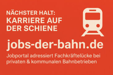 Jobs-der-Bahn.de: Neues Jobportal für Bahnunternehmen