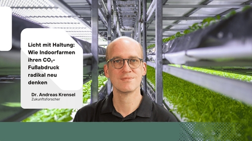 Licht mit Haltung: Wie Indoorfarmen ihren CO2-Fußabdruck radikal neu denken