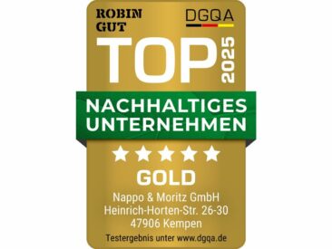 Nappo erhält das Robin Gut Nachhaltigkeitssiegel in Gold: Tradition trifft Verantwortung
