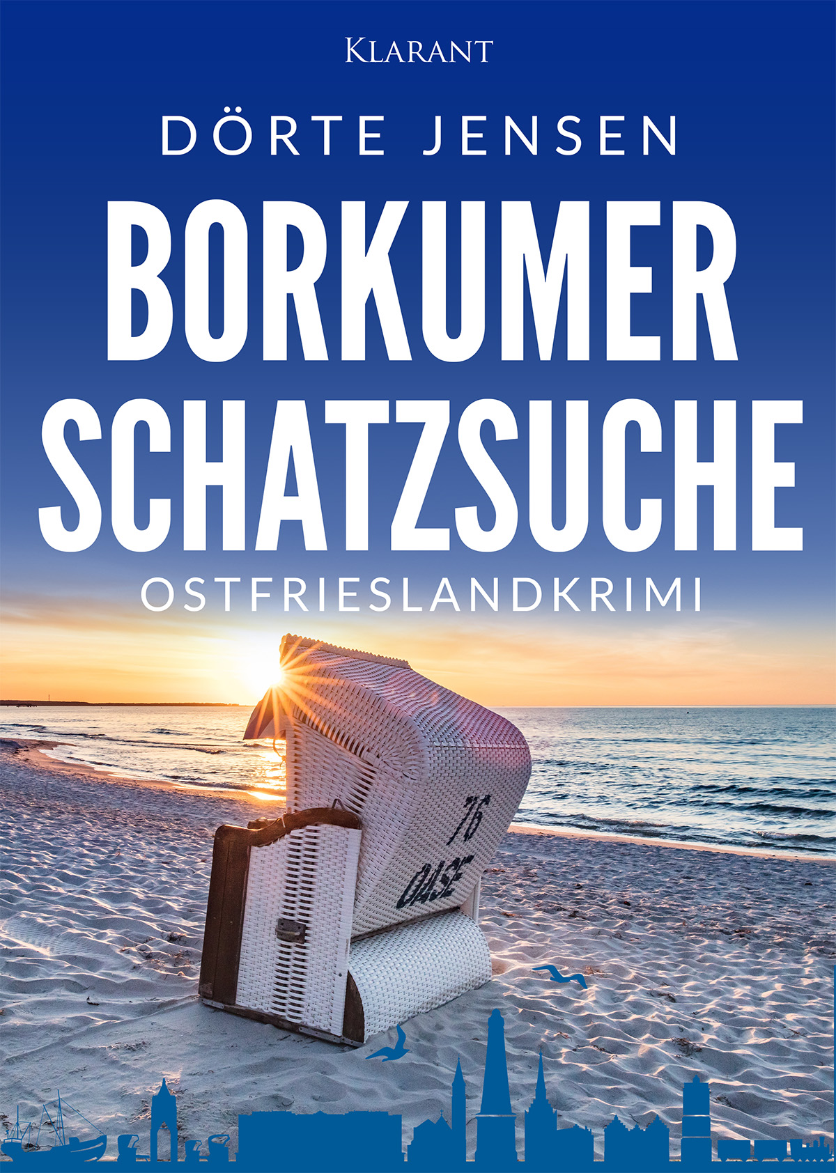 Neuerscheinung: Ostfrieslandkrimi „Borkumer Schatzsuche“ von Dörte Jensen im Klarant Verlag