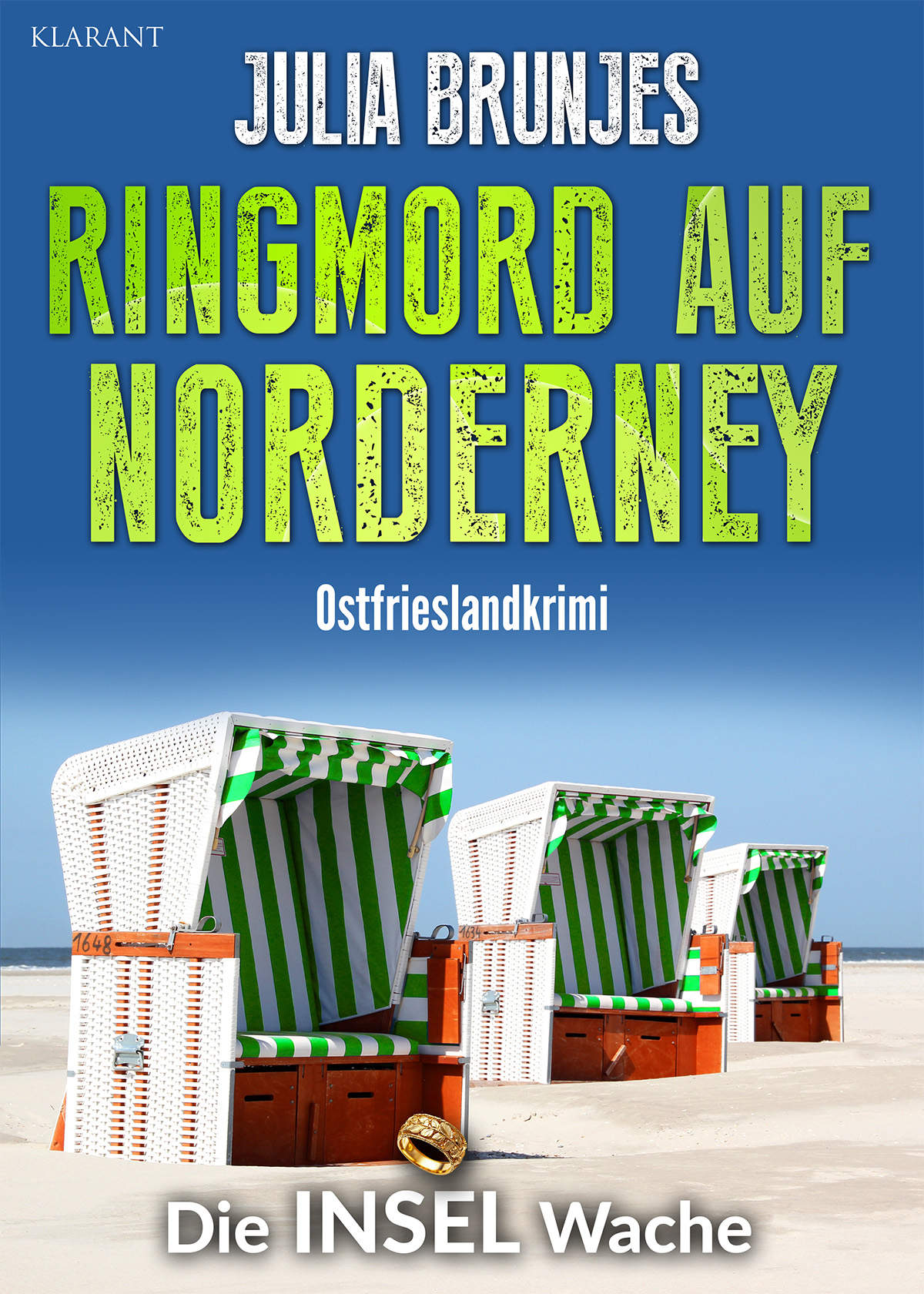 Neuerscheinung: Ostfrieslandkrimi “Ringmord auf Norderney” von Julia Brunjes im Klarant Verlag