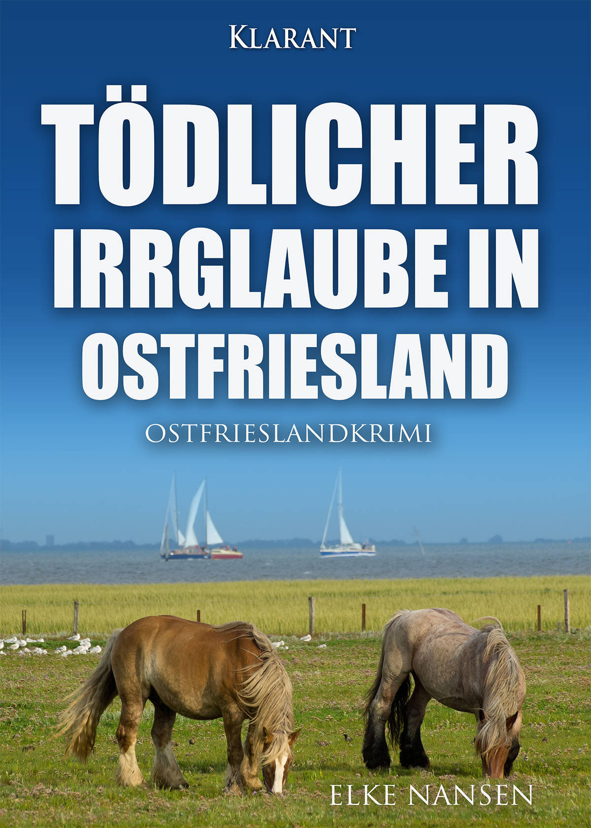 Neuerscheinung: Ostfrieslandkrimi “Tödlicher Irrglaube in Ostfriesland” von Elke Nansen im Klarant Verlag