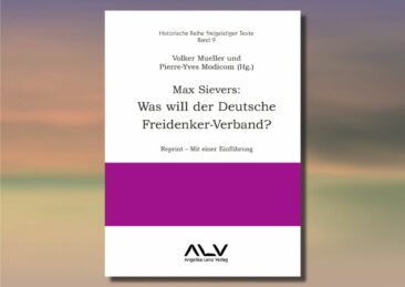 Reprint der historischen Rede von Max Sievers: Was will der Deutsche Freidenker-Verband?