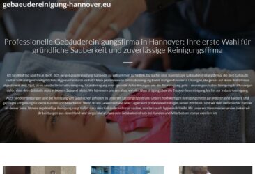 Sauberkeit mit System: Gebäudereinigung in Hannover neu bewertet