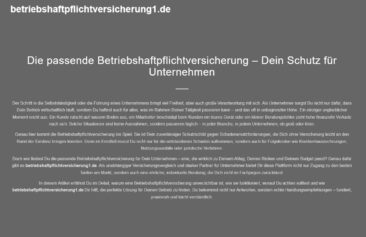 Sicherheit für Unternehmer – Unverzichtbarer Schutz für jedes Unternehmen