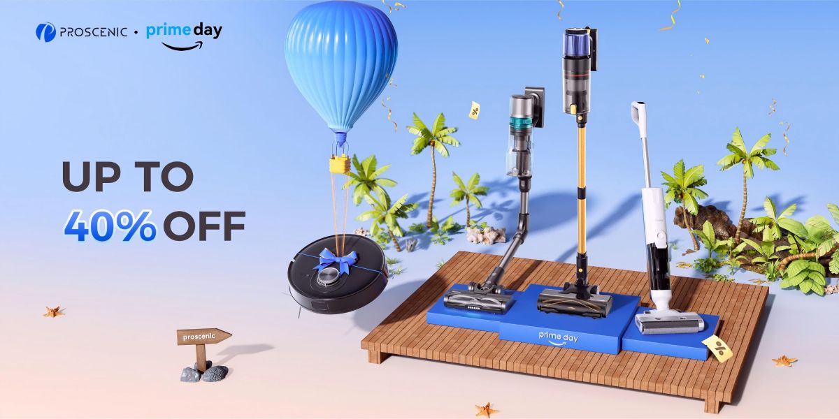 Sparen Sie bis zu 40 % am Prime Day 2025 – Proscenic-Sommerangebote ab nur 89 EUR