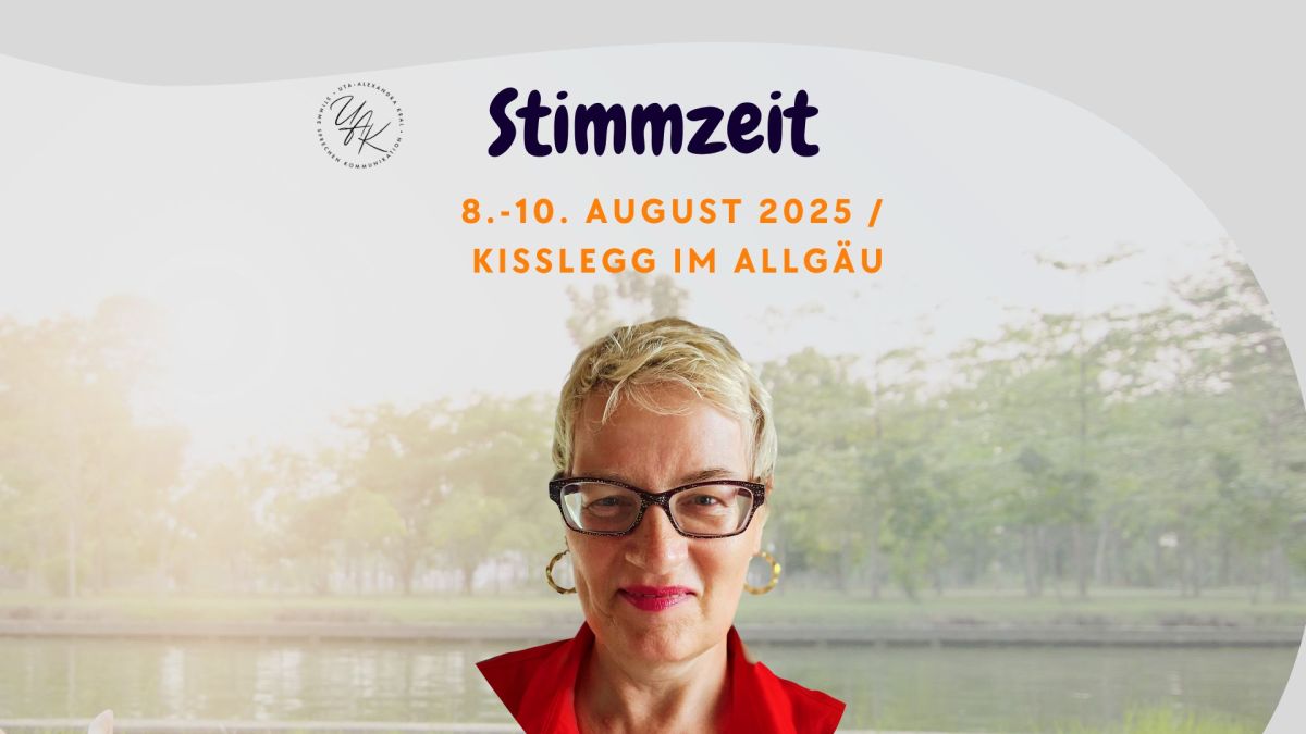 Stimmzeit – Mini-Sabbatical für Menschen mit Verantwortung: Führung braucht Stimme. Beides braucht Zeit.