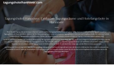 Tagungshotels in Hannover: Business trifft Wohlfühlfaktor