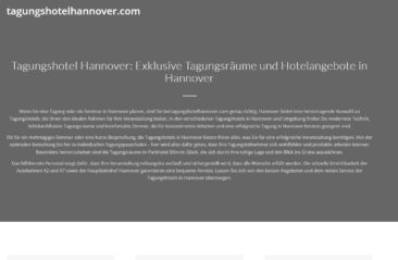 Tagungshotels in Hannover: Orte für Austausch, Ideen und Erfolge