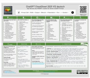 Unterschätzt genial: ChatGPT im 5-jährigen Modus hilft im Job – das gratis CheatSheet macht’s möglich