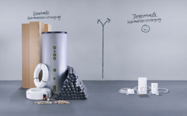 Warmes Wasser auf Knopfdruck