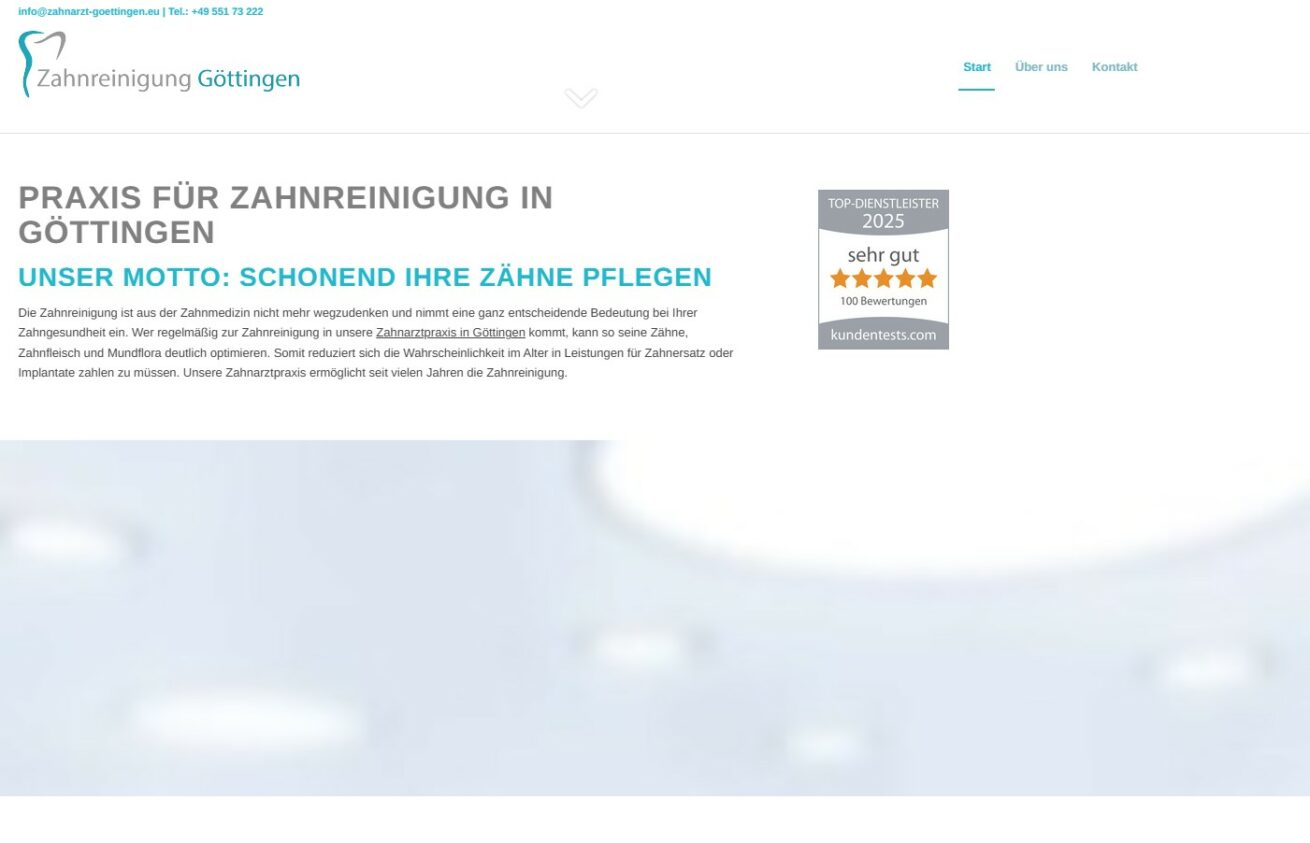 Zahnreinigung in Göttingen: Mehr als nur Politur – Für gesunde Zähne ein Leben lang