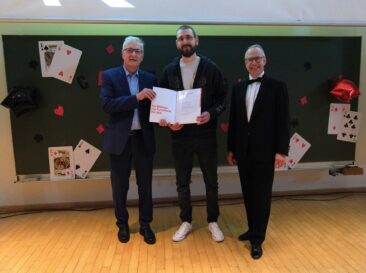 B. Eng. Christoph Beck erhielt an der TH Nürnberg den IfKom-Preis 2025