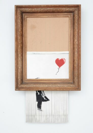 Banksy Sensation im MUCA: Original “Girl Without Ballon” Ausstellung in München