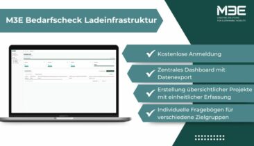 “Bedarfscheck Ladeinfrastruktur”: Neues effizienzsteigerndes Analyse-Tool für Kommunen und Unternehmen