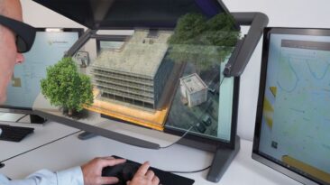 BIM: Planung und Betrachtung durchgängig in 3D-Stereo – 3D PluraView und ELITECAD machen es möglich