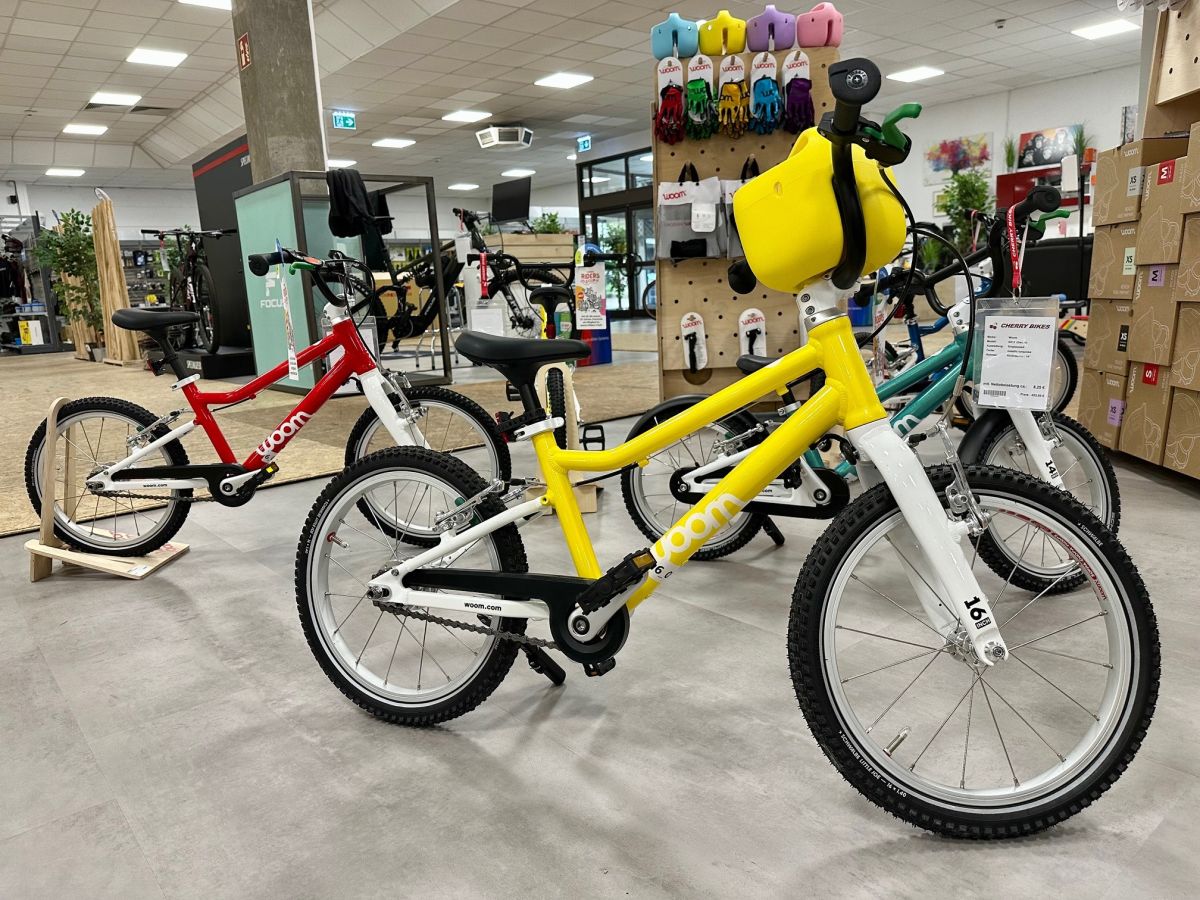 Cherry Bikes Nürnberg ist neuer Händler für Woom Kinderfahrräder
