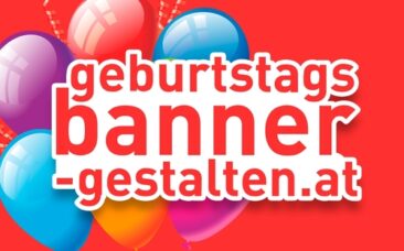 Einzigartige Geburtstagsbanner online gestalten
