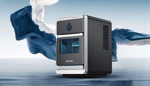 EUHOMY mit neuem Portable Crystal Crescent Ice Maker
