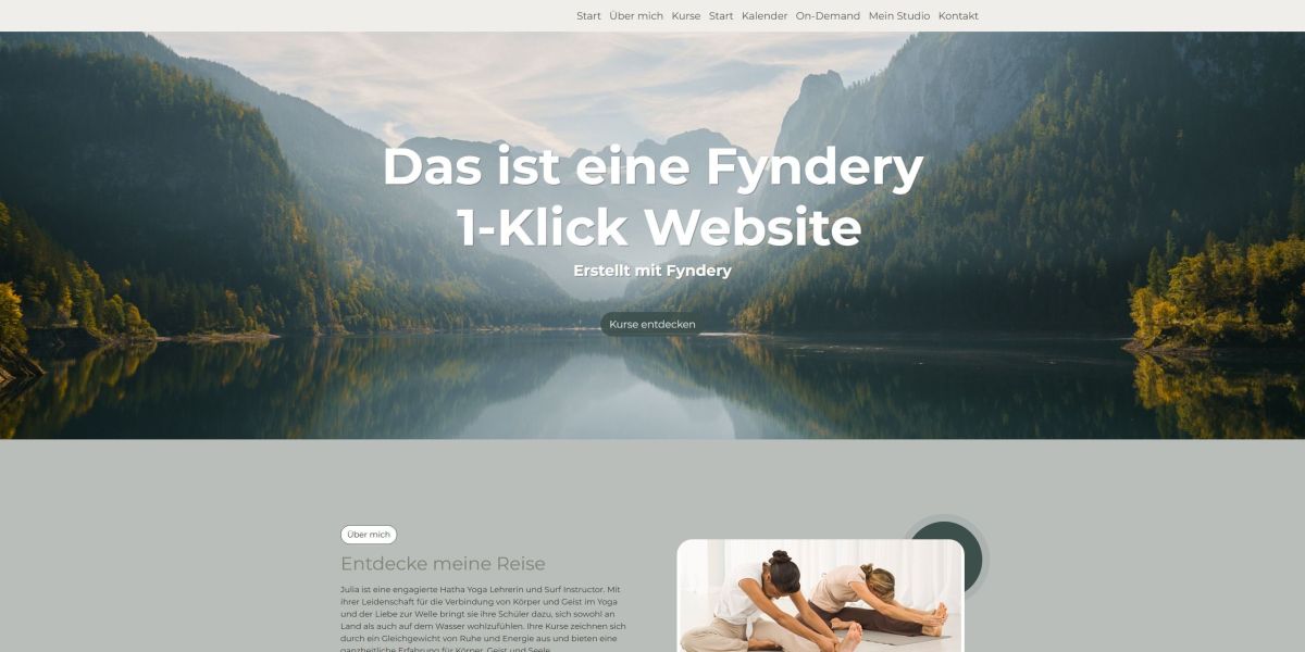 Fyndery revolutioniert Websites für Kursanbietende mit neuem Baukasten-System