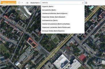 Geocoder API zur Vervollständigung & Geokodierung von Adressen