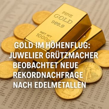 Goldpreis auf Rekordkurs – Juwelier Grützmacher empfiehlt Verkauf von Altgold und Investition in Goldmünzen